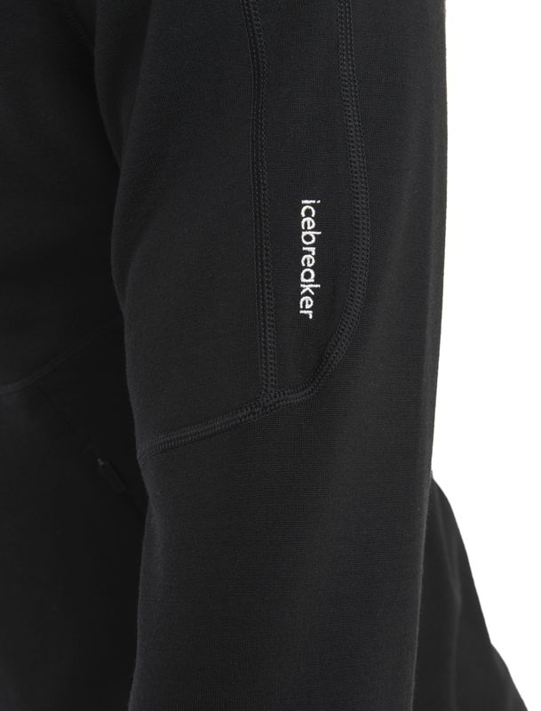 Men's Merino 560 RealFleece Elemental II LS Zip Black
