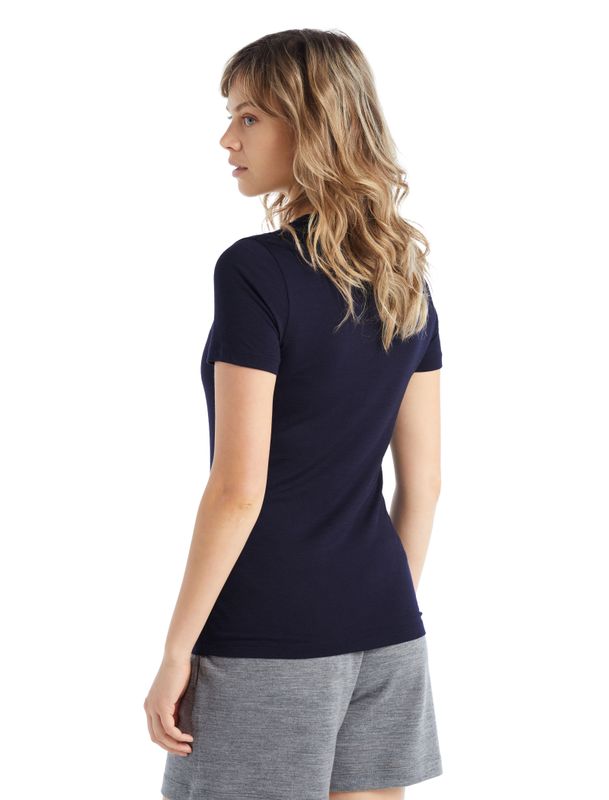 Women's Merino Tech Lite II Short Sleeve T-Shirt Midnight Navy