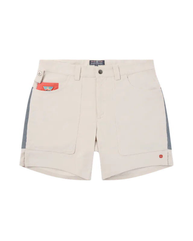 7Incher Concord Shorts Mens Natural/Stormy Blue