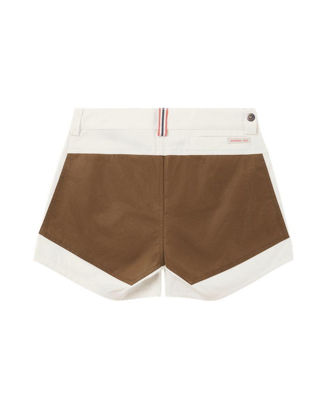 5Incher Field Shorts Womens Offwhite/Tan