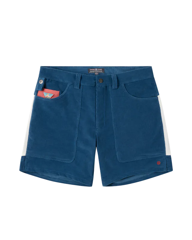 7Incher Concord Shorts Mens Indigo/Natural