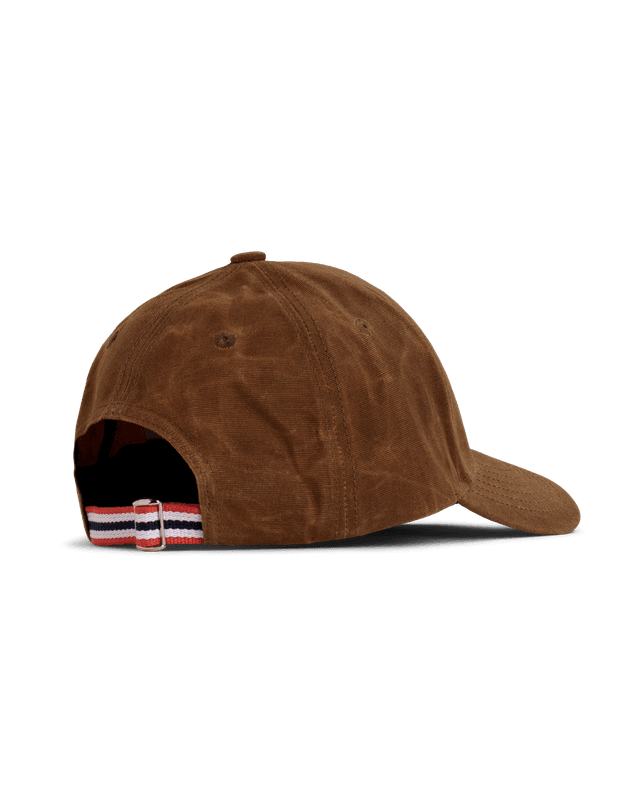 Waxed Cotton Cap Tan/Patch