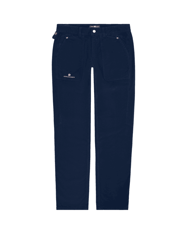 Fjordcord Slacks 16 Wale Mens Faded Navy