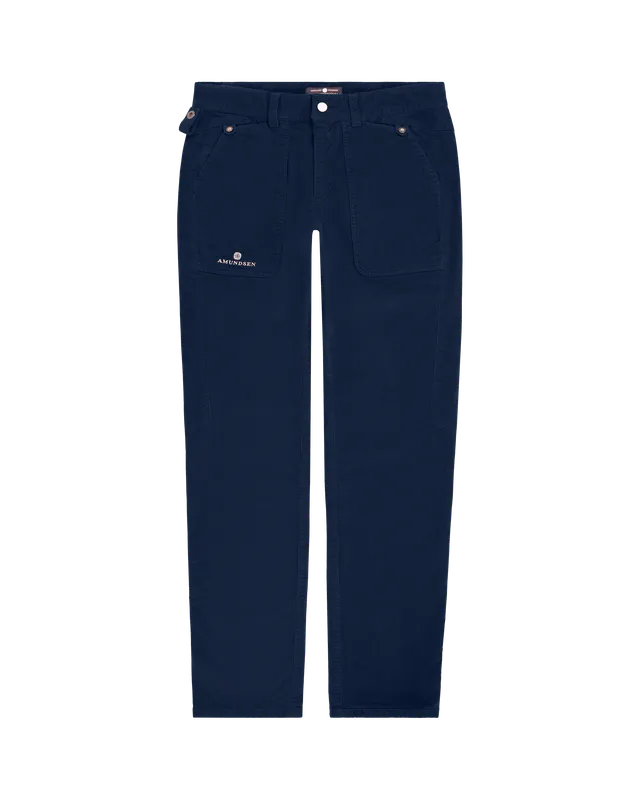 Fjordcord Slacks 16 Wale Mens Faded Navy