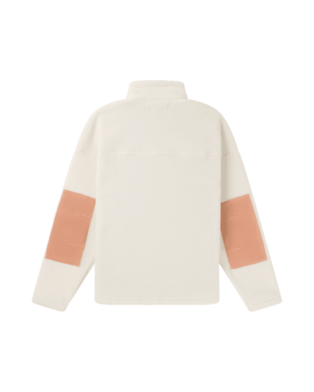 V-Bond Cord Fleece Womens Natural/Apricot