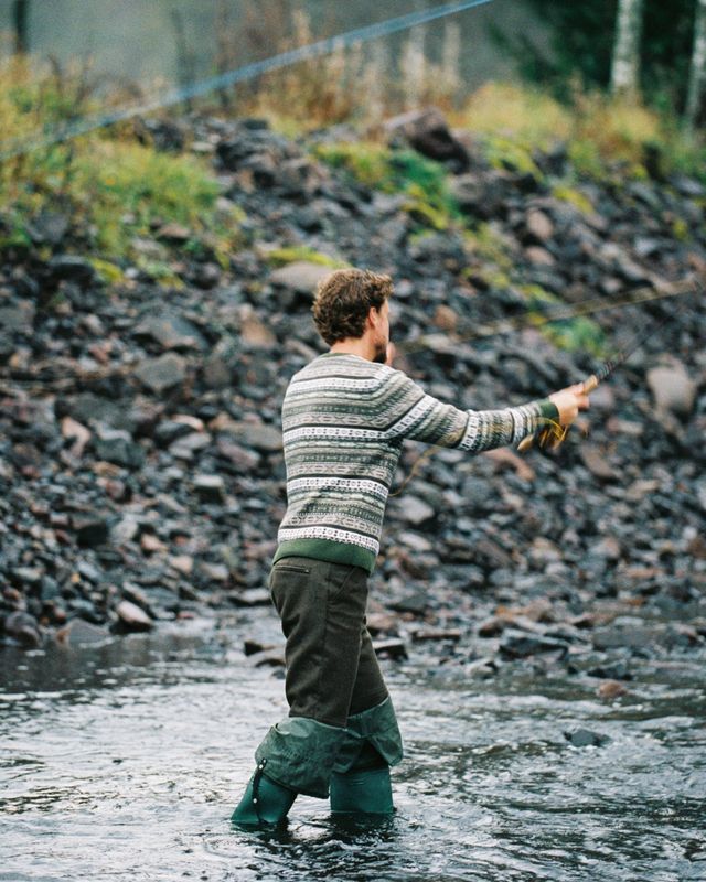Amundsen Dunkirk Crew Neck Mens Earth