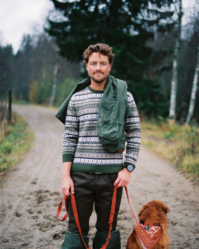 Amundsen Dunkirk Crew Neck Mens Earth