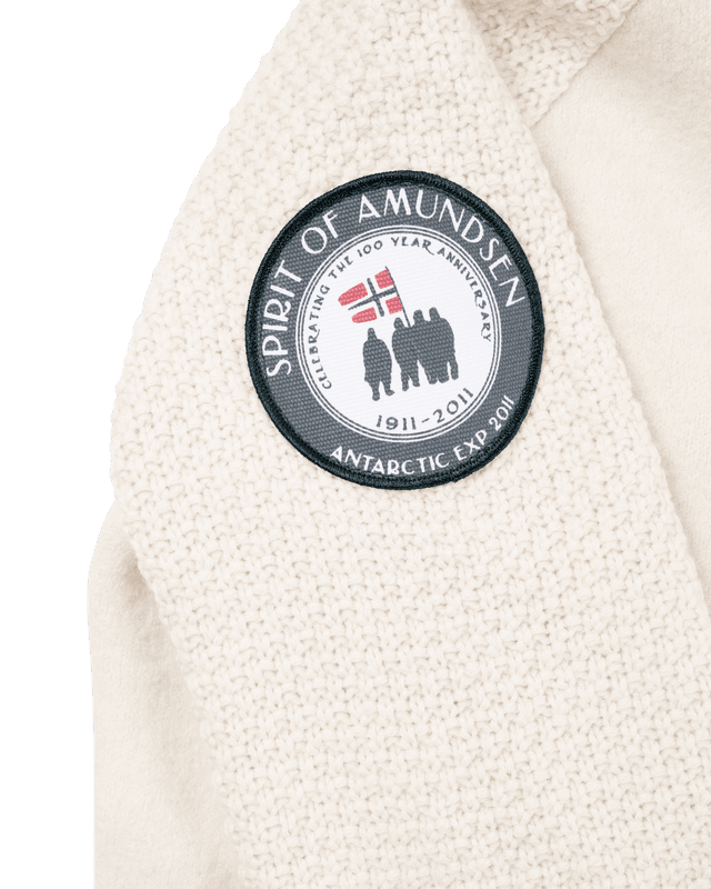 Amundsen Boiled Hoodie Laced Mens Oatmeal