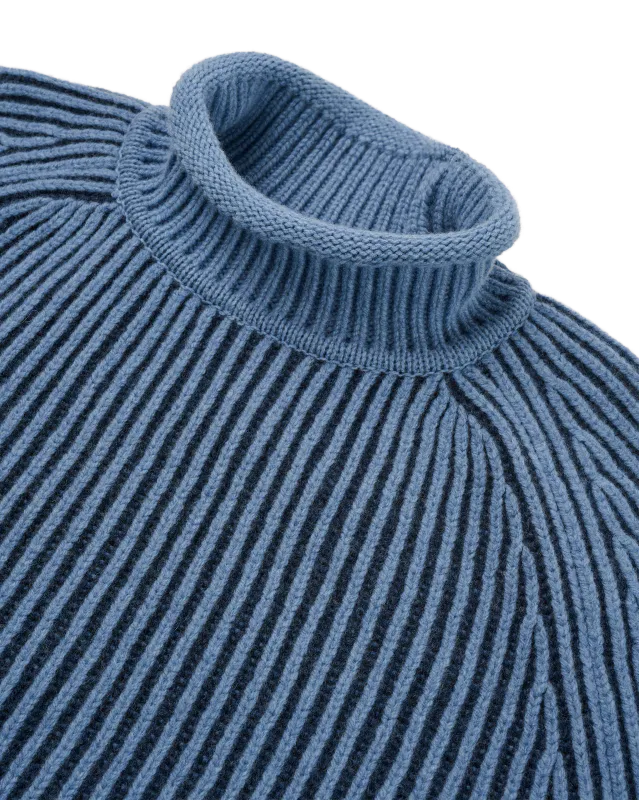 Amundsen Gard Sweater Mens Fjord Blue