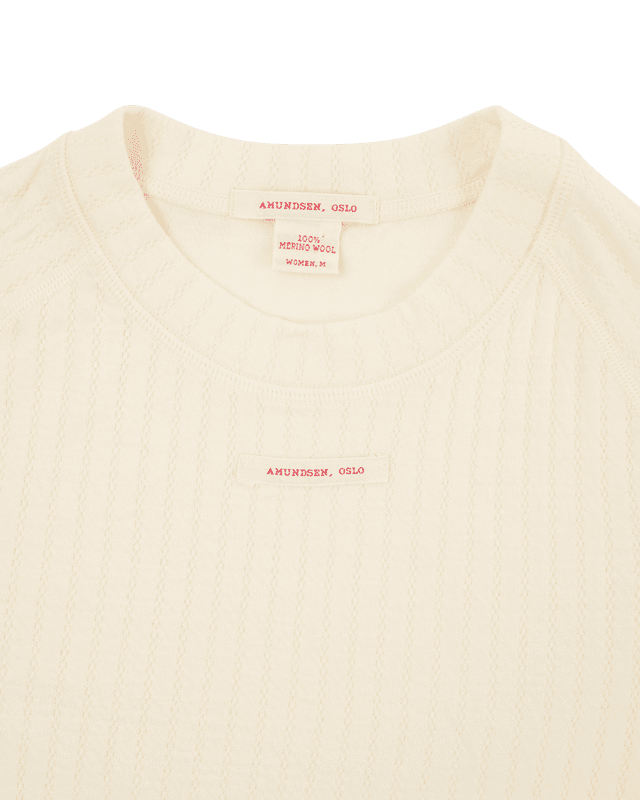 Amundsen Hero's Hide Crew Neck Womens Natural