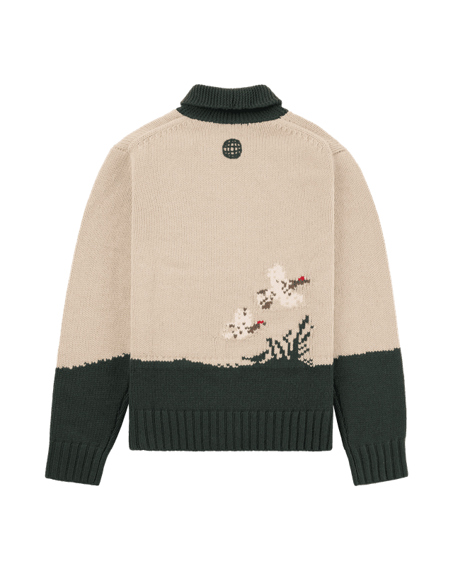 Amundsen Huntsman Cardigan Mens Desert/Olive