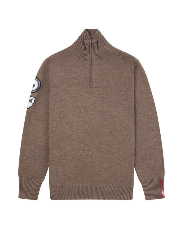 Amundsen Peak Half Zip Mens Dark Desert