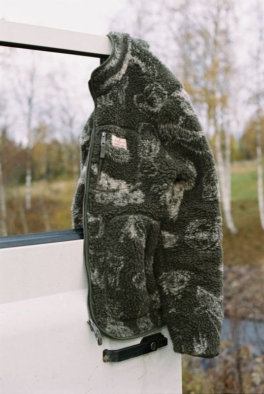 Amundsen Huntsman Fleece Mens Olive/Pattern