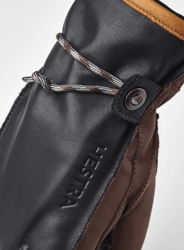 Hestra Wakayama 5-finger Navy/Brown Unisex