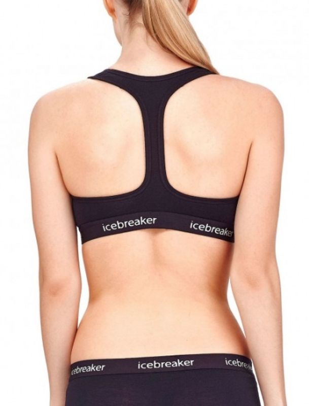 Icebreaker WOMEN'S SPRITE RACERBACK BRA black