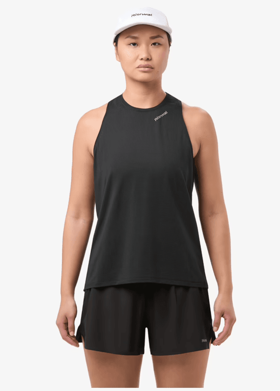 NNormal Womens Race Tank Black