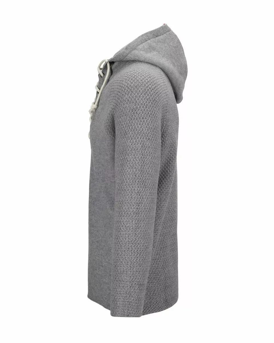 Boiled Hoodie Laced M´s 800 Light Grey