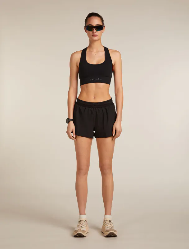 Women´s Merino Blend 260 ZoneKnit Seamless Bra Black