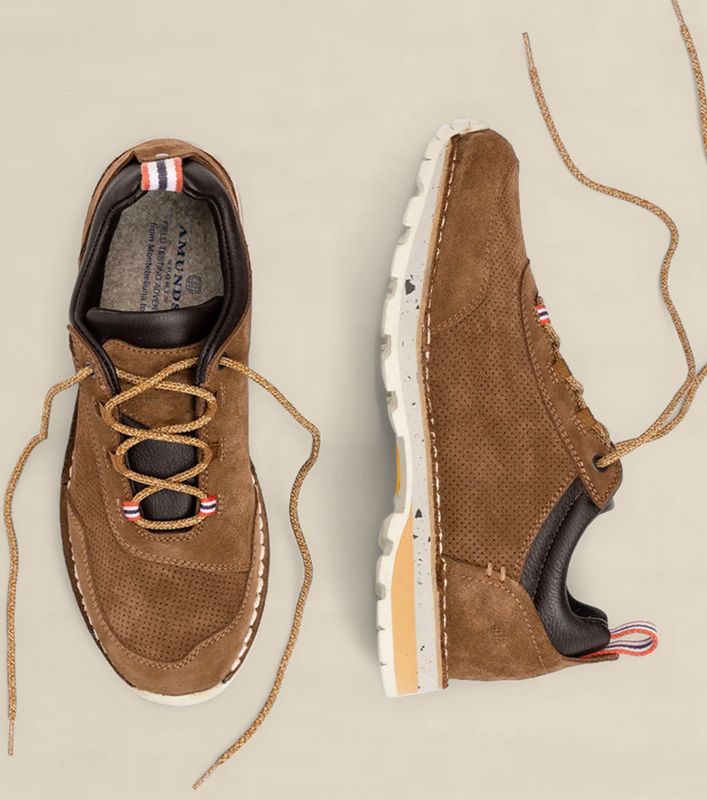 V-BOND SUEDE SNEAKERS 630 Brown
