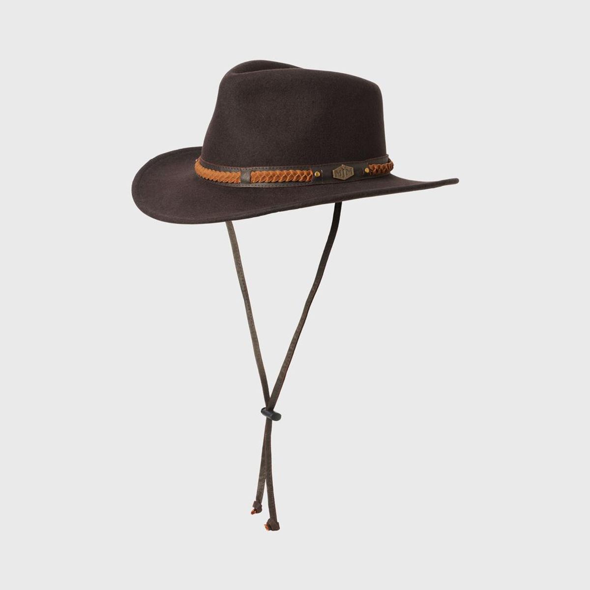 MJM Freedom – 42 Wool Felt Dark Brown