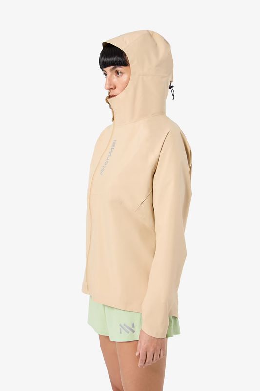 NNormal Trail Rain Jacket 02 Women's Beige
