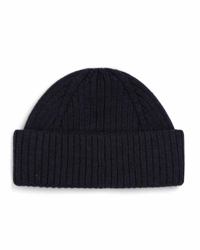 Amundsen Merino Beanie 590 Faded Navy 
