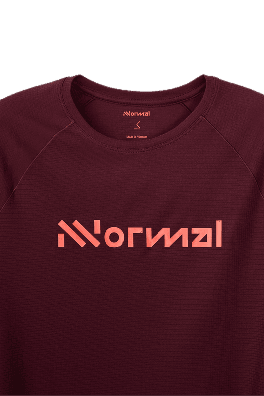 NNormal Race T-shirt 02 W Burgundy