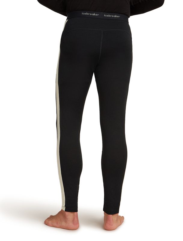 Men´s Merino 200 Oasis+ Leggings Black/Undyed