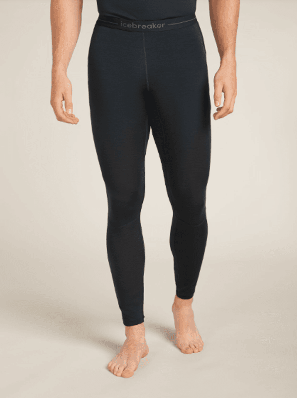Men's 125 ZoneKnit Merino Thermal Leggings Black