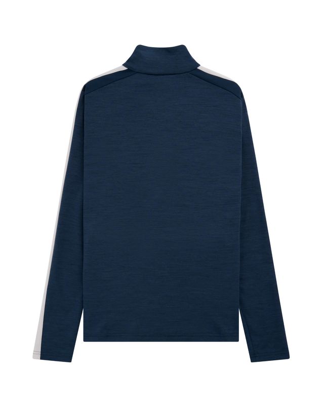 Amundsen 5Mila Half Zip Mens Faded Navy/Stripe
