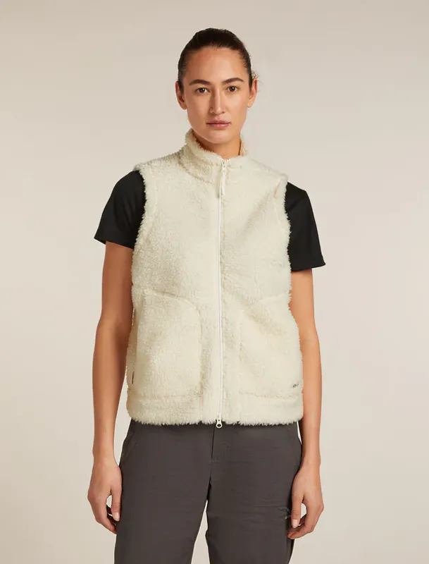 Merino Blend 960 RealFleece High Pile Vest Undyed