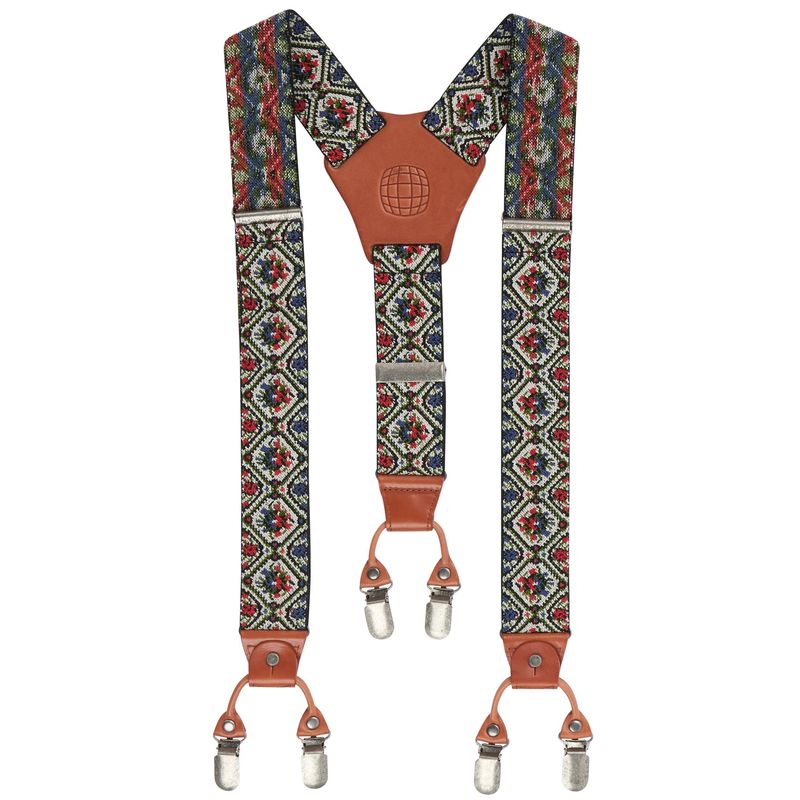 Amundsen HUNTSMAN BRACES 590 Faded Navy/Pattern