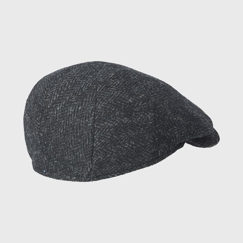 The Blue Line City – 42 Harris Tweed Anthracite Herringbon