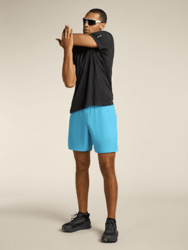 M´s Merino Blend 125 Cool-Lite Speed SS Quarter Zip Top Black