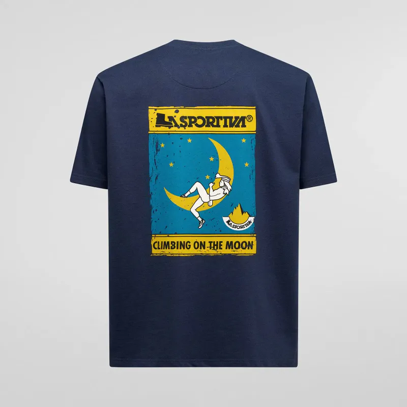 La Sportiva Moon Climb T-Shirt M Night Sky/Chalk