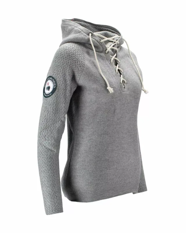 Boiled Hoodie Laced W's 800 Light Grey
