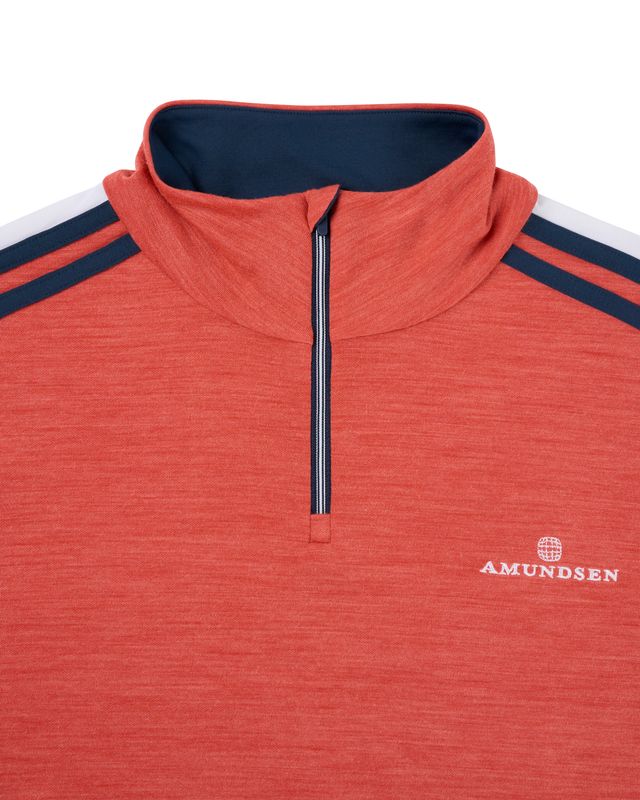 5Mila Half Zip Lines W´s 160 Weathered Red