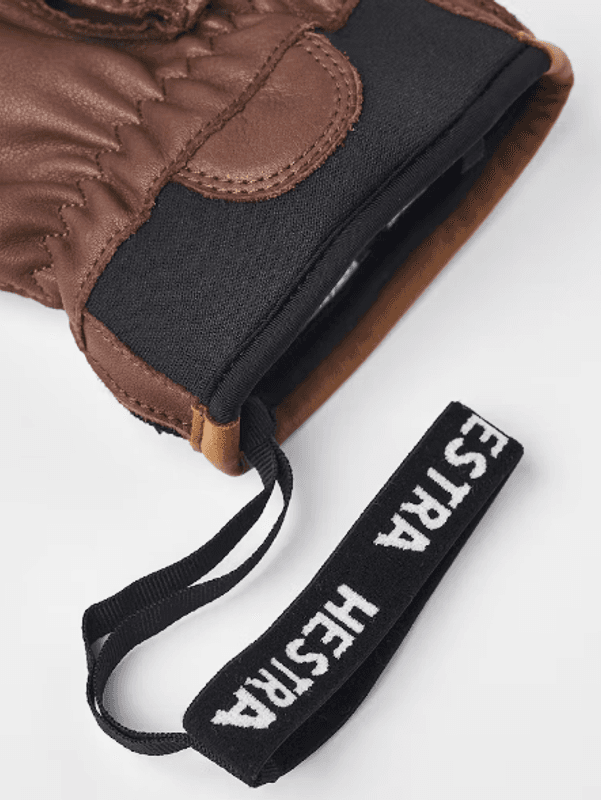 Hestra Wakayama 5-finger Navy/Brown Unisex